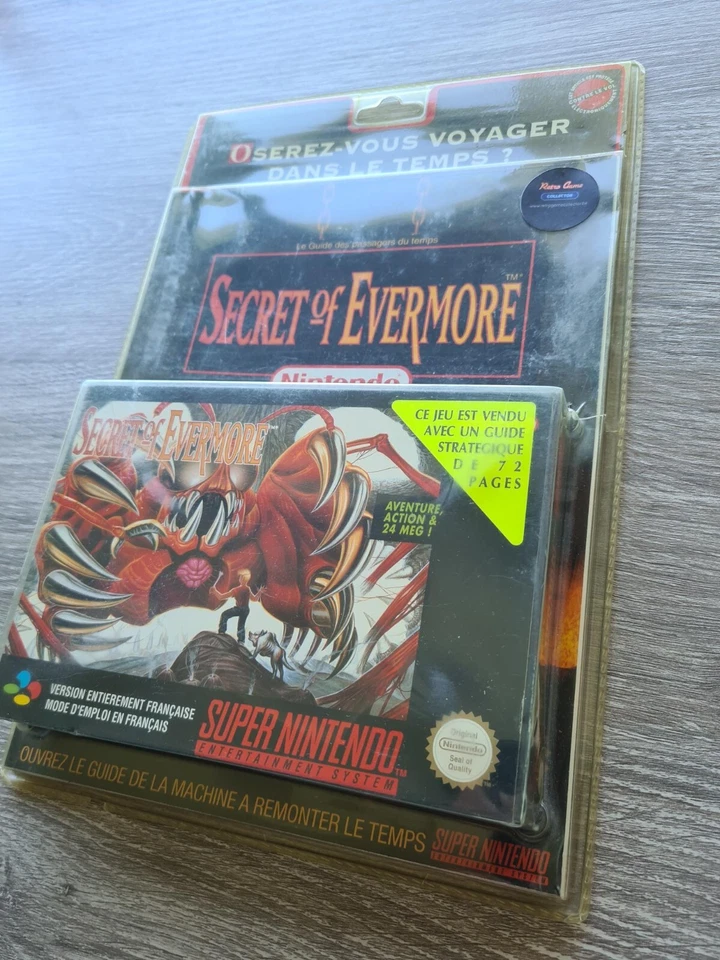 Secret of Evermore - SNES - PAL sealed seal blister new VGA UKG WATA CGC Pixel - Image 3 of 4