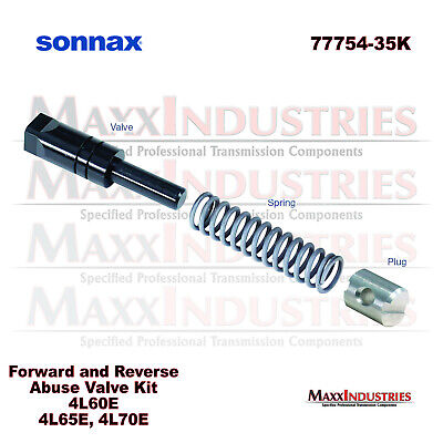 Sonnax 77754-35K Transmission Abuse Valve Kit, Forward Sonnax 77754-35K Transmission Abuse Valve Kit, Forward