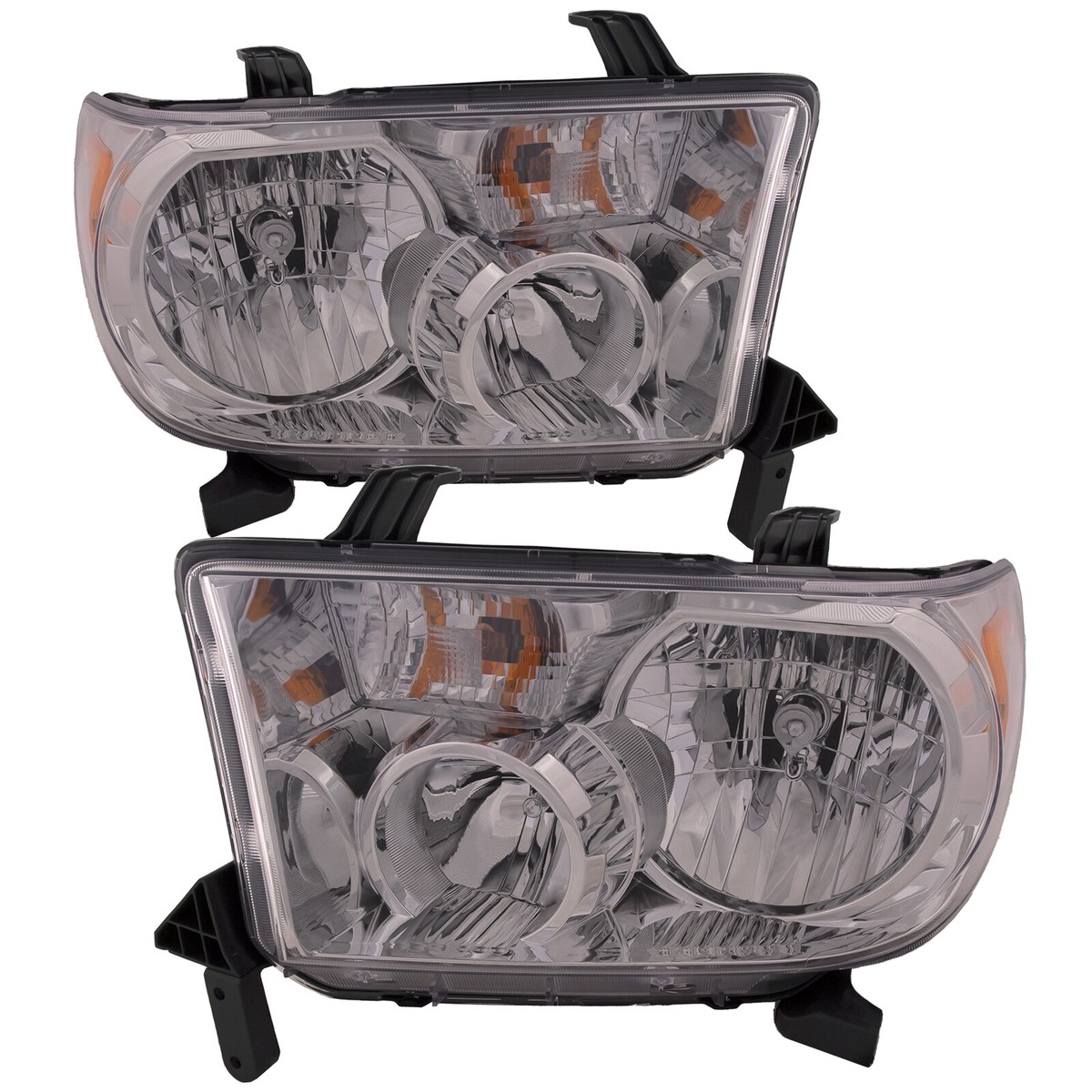 トップス HerPraha litmus Headlight Set with Level Adjuster CAPA Pair For 2009-2013