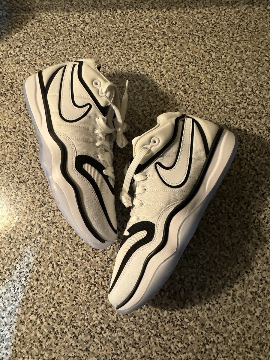 Nike Air Zoom GT Hustle 2 White Black Basketball Shoes  display picture 3
