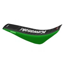 FMX Black & Green Series Seat Cover for Kawasaki KX 125/250 1997/2012 -FREE SHIP