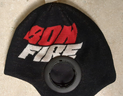 BON FIRE Rare Sample Snowboarding Beanie with Walkman Style headphones slots