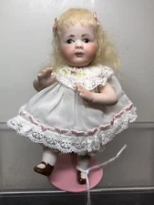 5” Maree Massey Limited Porcelain Artist Doll Painted Face Toddler Girl Cute #SA