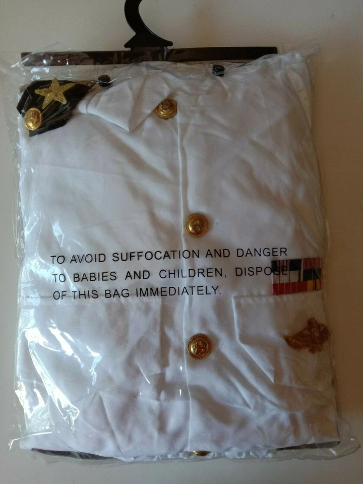 ADULT NAVY OFFICER COSTUME - image 4 of 4