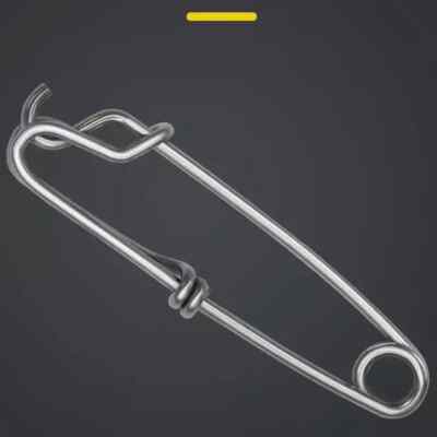 B&W Tackle Large 2-1/4'' Stainless Steel Trotline Clips 25-Pack FREE Shipping