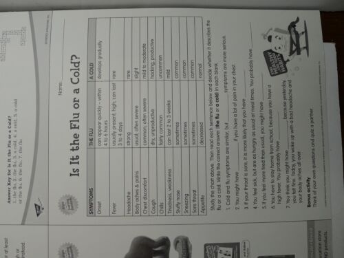 Fight the FLU educational wall Poster for school,hospital Clinic kid instruction - Picture 9 of 10