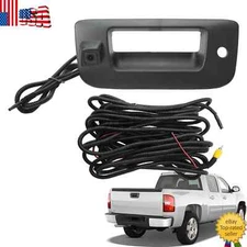 For Chevy Silverado /GMC Sierra Rear View Backup Tailgate Handle Camera 22755304