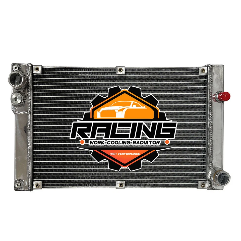 Radiador de aluminio de 2 filas PARA PORSCHE 944 1983-1988 NO TURBO 2,5 L 2,7 L MT 1987 86 Foto 2 de 4