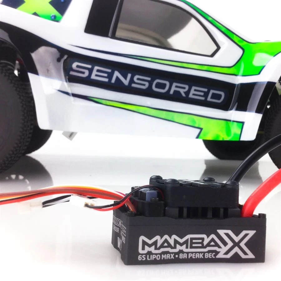 Castle Creations Mamba X 1/10 Sensored 25.2V Waterproof ESC & 1406-5700KV Motor - Image 3 of 4