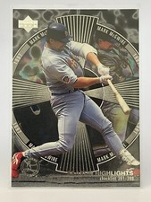 1998 Upper Deck Card #535 Mark McGwire Season Highlights Checklist Cardinals