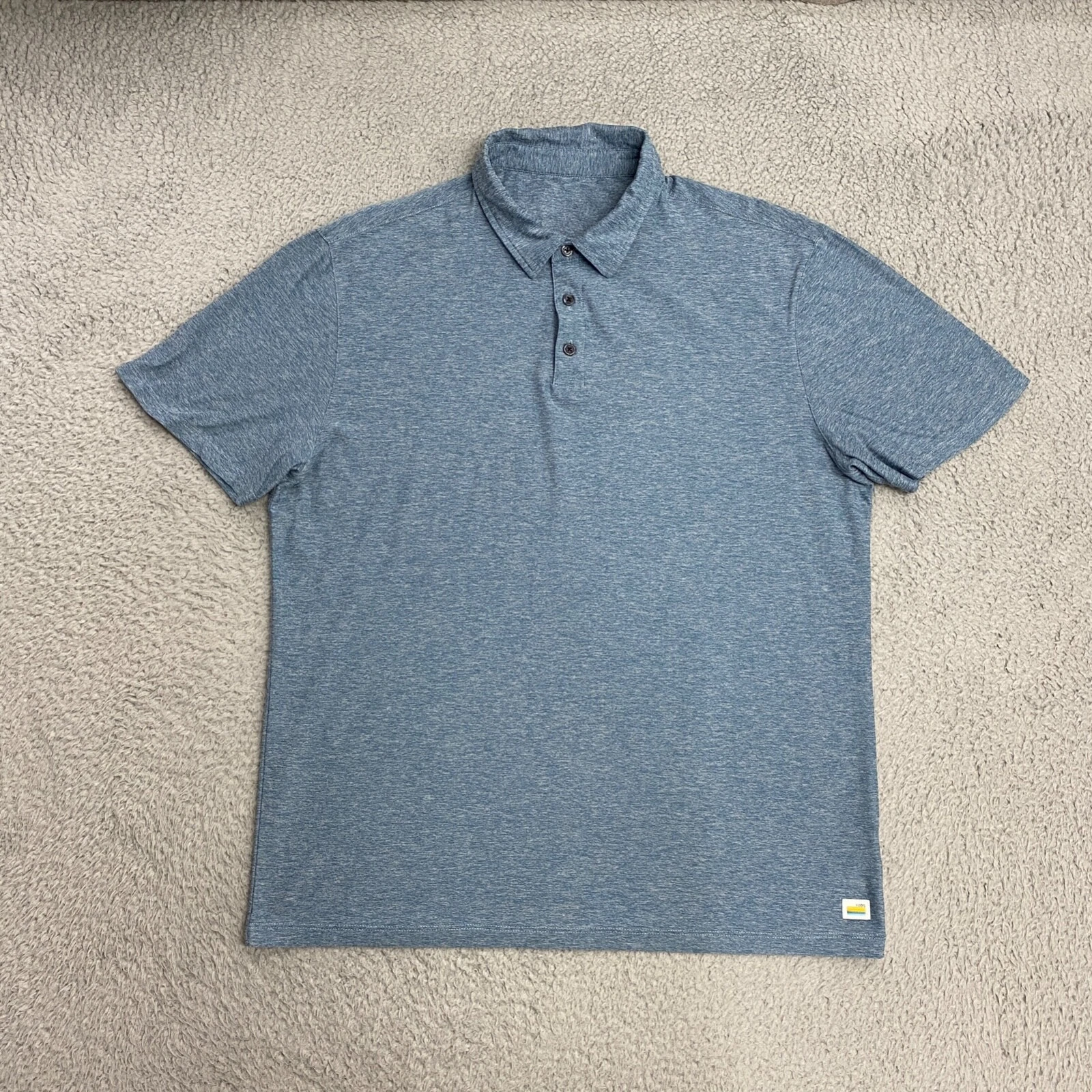 vuori srato tech polo performance casual athletic shirt