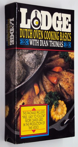 LODGE DUTCH OVEN COOKING BASIC WITH DIAN THOMAS VHS Filmed in Utah Tips, Recipes