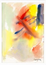 CORPORA ANTONIO - Mattina - Acquerelli su carta intelata - Archivio A. Corpora