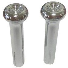 1970 71 72 73 74 75 76 77 78 79 80 81 Gm Chevy Chrome Door Lock Knobs Pair M1775