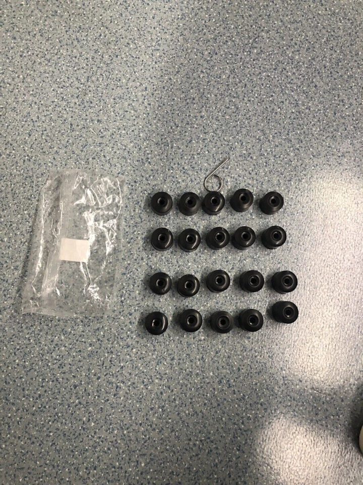 20PCS Wheel Bolt Nut Caps Covers For Volkswagen VW Golf Bora Passat Jetta 17mm - Image 2 of 4