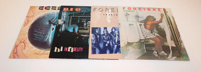 MIXED Vinyl LP Lot of 4 Records KANSAS REO SPEEDWAGON FOREIGNER