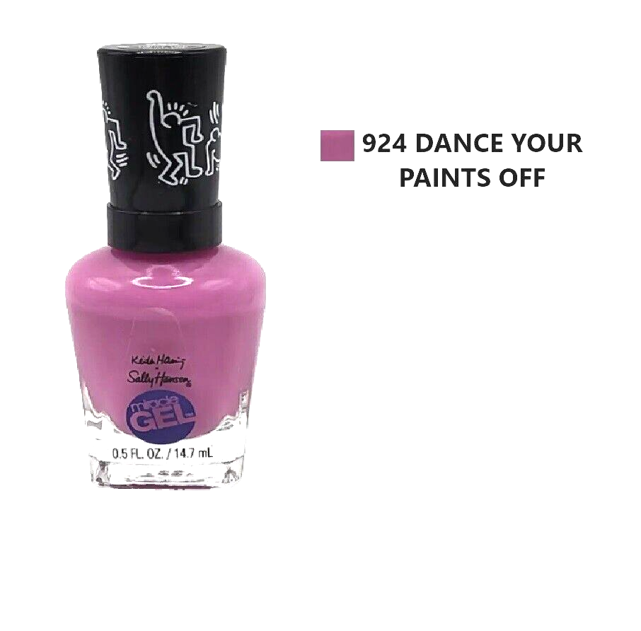 2 X Sally Hansen Keith Haring 924 Dance Your Paints Off Miracle