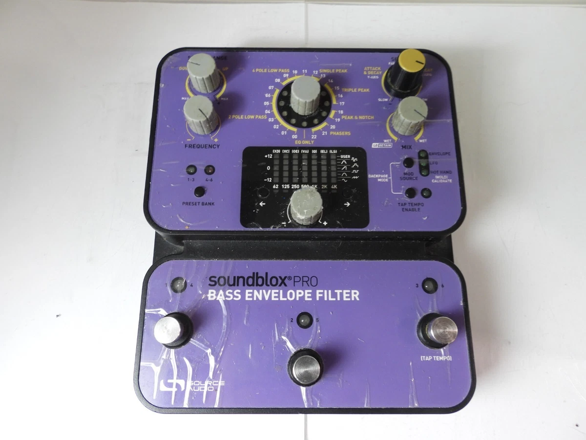 Source Audio Soundblox Bass Envelope Filter Pro Effects Pedal | eBay