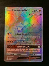 Carte Pokémon Mouscoto GX 115/111 SL4 Soleil & Lune Invasion Carmin FR NEUF