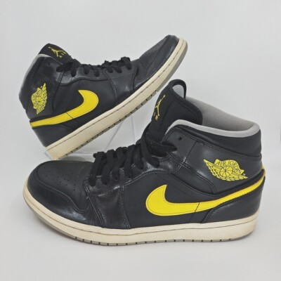 Size 9 - Air Jordan 1 Mid Yellow for sale online | eBay