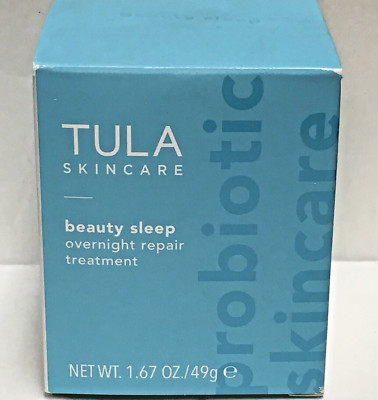 TULA Beauty Sleep Overnight 1.73oz Repair Treatment Cream NIP