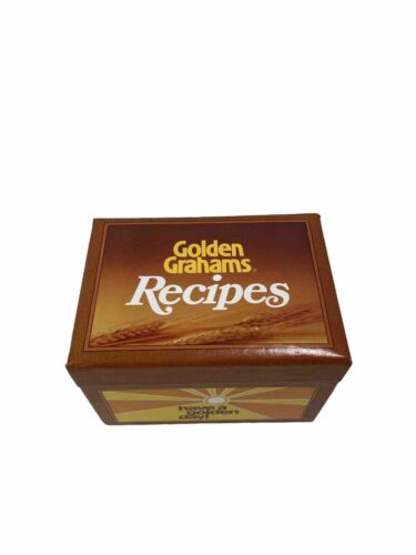 Vintage Golden Grahams Cereal Recipe Box Sealed Recipes 1980’s RARE! - Picture 2 of 10