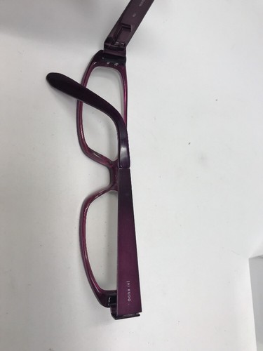 JAI KUDO EYEGLASSES 1142 1763 P10 52-16-135 Purple Flex Hinge L775 - Picture 8 of 12