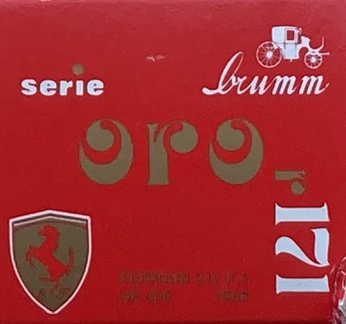 1/43 : Brumm R171 Ferrari 312 F1 1968 Rouen French GP Winner #6 Jacky Ickx New - Picture 6 of 6