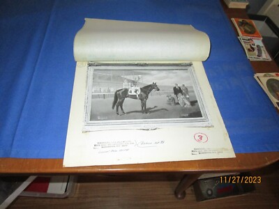 Rare 1961 Horse Racing Proof Lark American Champion Turf