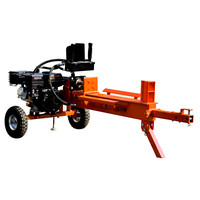 Petrol Log Splitter - 7HP / 12 Ton - Trailer Mounted - Heavy Duty