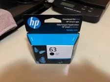 HP 63 Black Original Ink Cartridge, ~170 pages, F6U62AN#140