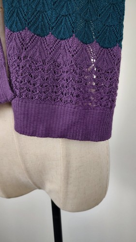 MISSONI SCIARPA LANA DONNA WOOL SCARF WOMAN MADE IN ITALY CASUAL VINTAGE - Photo 3 sur 6
