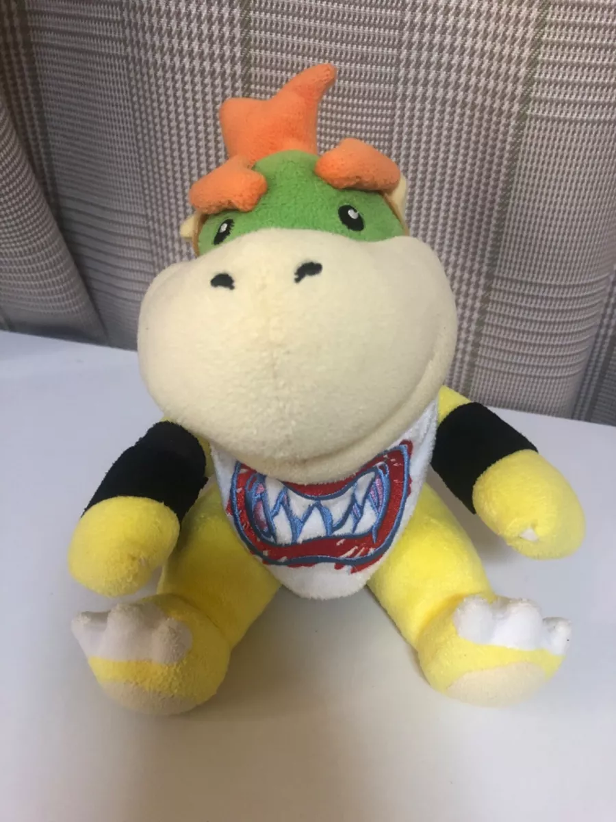 uiuoutoy Super Mario Bowser Jr. Plush Toy 7'' Baby Koopa Figure 