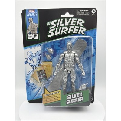 Hasbro Marvel Legends Silver Surfer 6'' Retro Cardback Action Figure NIB Sealed