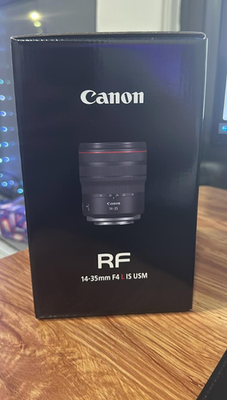 Canon RF 14-35mm f/4 L IS USM Ultra Wide-Angle Zoom Lens for sale
