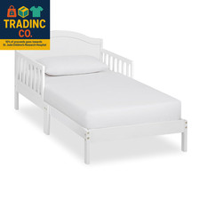Sydney Toddler Bed in White, Greenguard Gold Certified, JPMA Certified, Low to F