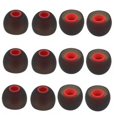 12PCS Replacement Ear Tips Earbuds Eartips Eargels Earpads Silicone Buds for ...