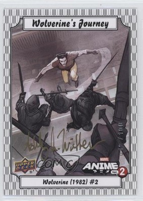 2023 Marvel Anime Vol 2 Wolverine's Journey Ashley Witter Artist 13/100 Auto 0tf