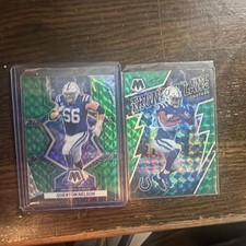 Panini 2022 Mosaic/Prizm Colts Card Lot 2 Nelson #85 Taylor Prizm TL-1