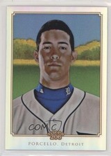 2010 Topps Chrome Topps 206 Chrome Refractor 402/499 Rick Porcello #TC41 ix8