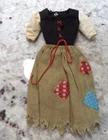 Poor Cinderella Dress # 0872 * Little Theatre * 1964 Vintage Barbie * Flaws
