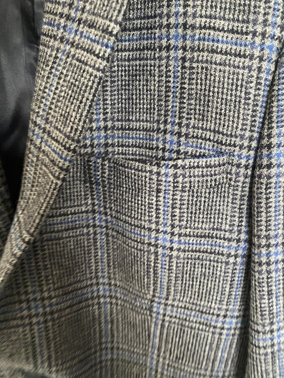 Jack Wills Tweed Hacking Riding Jacket Grey Check Mallalieus 100percent Lambs Wool 38 image 6