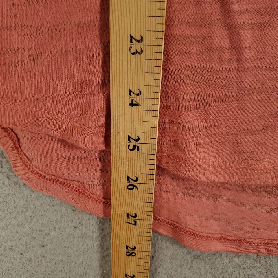 O'Neill 背心上衣女式小号粉色橙色锚赛车运动休闲运动服 — 第 3/4 张图片