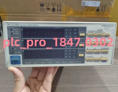 1PCS Used Yokogawa WT210 Digital Power Meter WT210  Fast Shipping