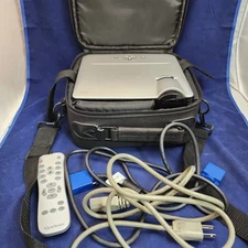 ViewSonic PJ406D DLP Projector with Remote, Cables & Case Works 2006