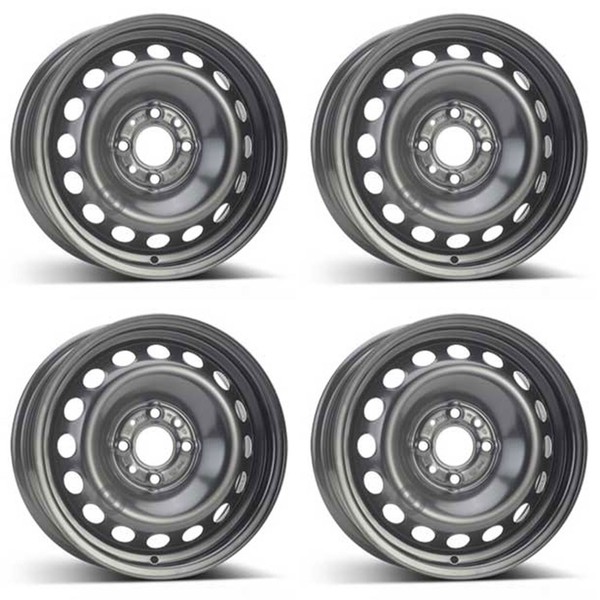 4 Alcar Stahlfelgen 5.5Jx14 Zoll ET35 4X98 FüR Fiat 500 Panda 4Er Satz-image