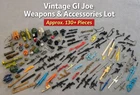 Vintage GI Joe Weapons Accessories Lot ARAH 1980s Guns Gear Parts Mixed