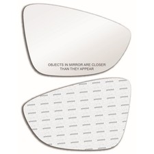 New Mirror Glass with Full Size Adhesive For Volkswagen VW 2016-2021 Passat ...