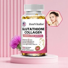 Glutathione Collagen 1000mg Gummies - Rejuvenate Skin, Hair  Nails