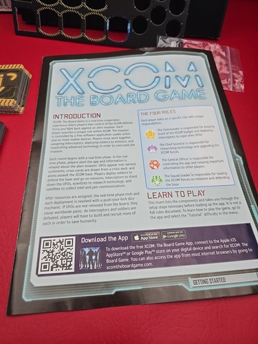 Xcom The Board Game Fantasy Flight Games Complete - Picture 13 of 16